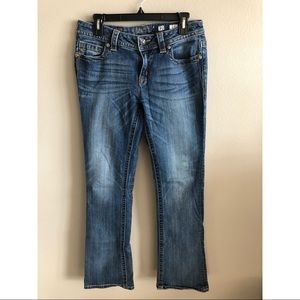 Miss Me size 30 mid rise boot cut jeans